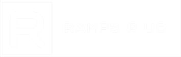 Ramps R Us logo in white